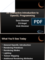 An Interactive Introduction To Opengl Programming