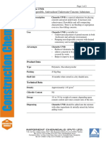 Non-Dispersible, Antiwashout Underwater Concrete Admixture