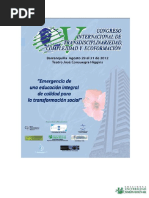 Memoria V Congreso Internacional Tce Agosto 29 31 2012 PDF