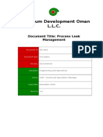 PR-1961 - Process Leak Management