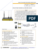 F3a46 Lte Dual-Sim Wifi Router Specification