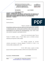 Modelo de Despacho Administrativo de Dispensa de Licitação Inciso I Do Artigo 24 Da Lei Federal Nº 8666/93