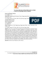 Finite Element Analysis of Saturated Sand Layer Under Earhtquake Loading