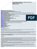 Convención de Las Naciones U Contra El Tráfico Ilícito de Estup y Sust Psicotrópicas 20dic1988 PDF