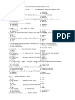 Soal Bahasa Inggris Kelas Vi SD