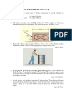 Tutorial 5 Friction