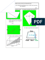 Examen Teorema de Pitagoras 2016