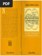 Afinación y Temperamento en La Música Occidental. J. Javier Goldáraz Gaínza