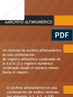 Archivo Alfanumerico