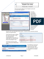 Isupplier User Setup