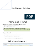 Module 5.4: Browser Isolation