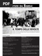 Notizie Da Babele - IL TEMPO DELLE RIVOLTE