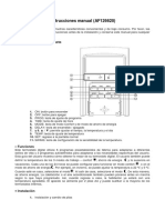 Manual Cronotermostato Digital Af126620