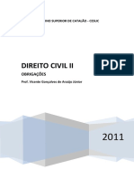 Direito Civil II - Apostila Completa