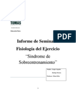 Seminario - Sindrome de Sobreentrenamiento