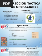 Dirección Táctica de Operaciones III