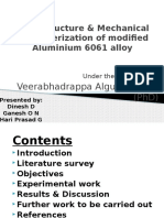 Microstructure & Mechanical Characterization of Modified Aluminium 6061