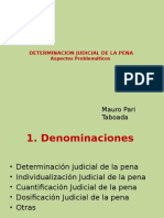 Determinacion Judicial de La Pena 01 Mauro Pari Taboada