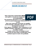 Exemple D'application Simple de Calcul de Charpente Métallique