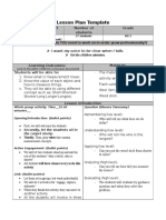 Lesson Plan Measurement 2