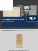 Emancipation Proclamation Powerpoint