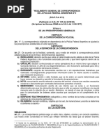 Reglamento General de Correspondencia #9 PDF