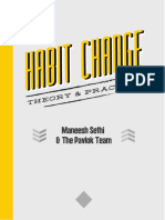 Habit Change Theory and Practice