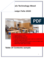 Materials Technology Wood Folio Guide