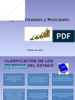 Ingresos Estadales y Municipales