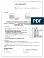 Exp 3.1pressure in Liquids