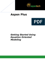 Aspen-Getting Started Using Equation Oriented Modeling