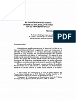 El Convidado de Piedra Sobre El Rol de La Victima en El Proceso Penal