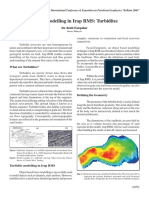 Facies Modelling in Irap RMS - Turbidites