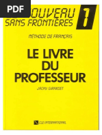 Le Nouveau Sans Frontieres 1 Livre Prof PDF