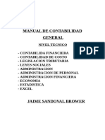 Manual de Contabilidad Tomo I