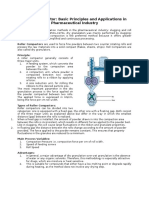 Roller Compactor Basic Principles and Applications in Pharmaceuticals