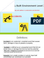 Construction & Built Environment Level 3: Accidents