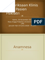 Status Pemeriksaan Psikiatri