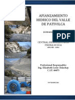 Afianzamiento Hidrico Valle Pativilca PDF