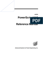 Power Script Reference Manual