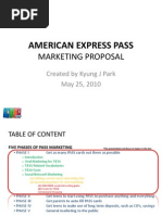 Park Amex Global Prepaid Product Development Position - PASS Marketing Concept II