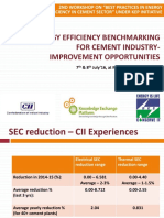 EE Benchmarking For Cement Industrys