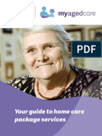 Your Guide To Home Care Package Services - Booklet