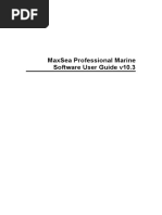 Maxsea Professional Marine Software User Guide V10.3