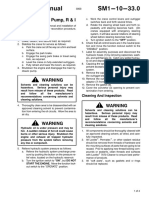 Service Manual SM1-10-33.0: Outrigger/Steer Pump, R & I