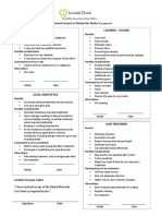 Informed Consent For Dental Treatment