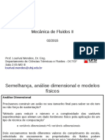 Análise Dimensional e Semelhança