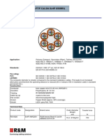 SFTPreal10 Cat6A 6x4p Loom 650MHz AWG26