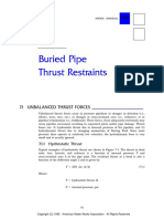 Thrust Block Design