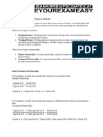 Partnership Concept and Shortcut Methods